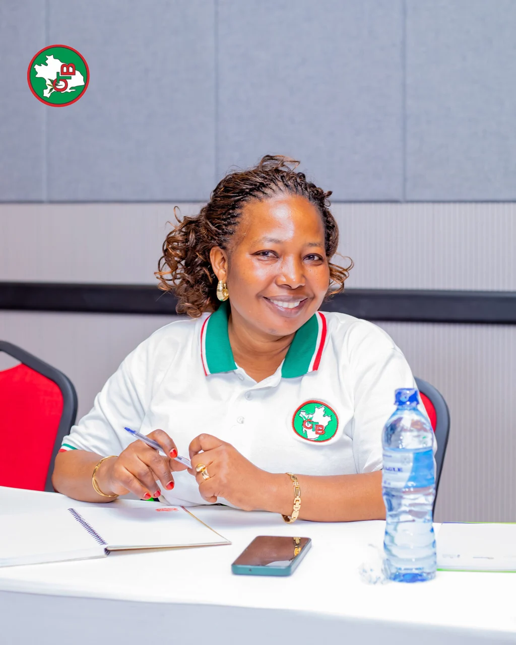 NSHIMIRIMANA Cécille, Directeur Commercial de l'Office du Thé du Burundi